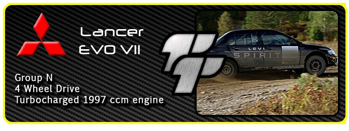 Mikko Pajunen Racing Team Terminator Lancer evo VII
